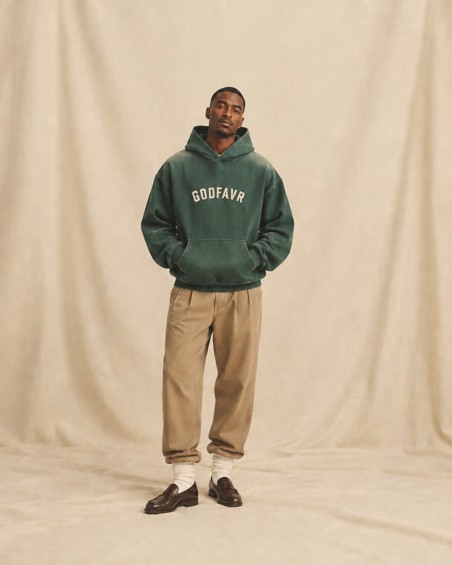 Heavyweight Sunfade Oversized Hoodie